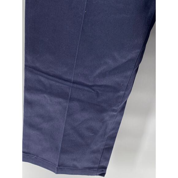 DICKIES Men's Navy Blue 874 Original Fit Straight-Leg Work Pants SZ 46x32 - Picture 7 of 10